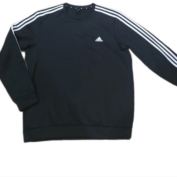 New adidas Men's Crewneck Sweatshirt French Terry - Picture 3 of 6